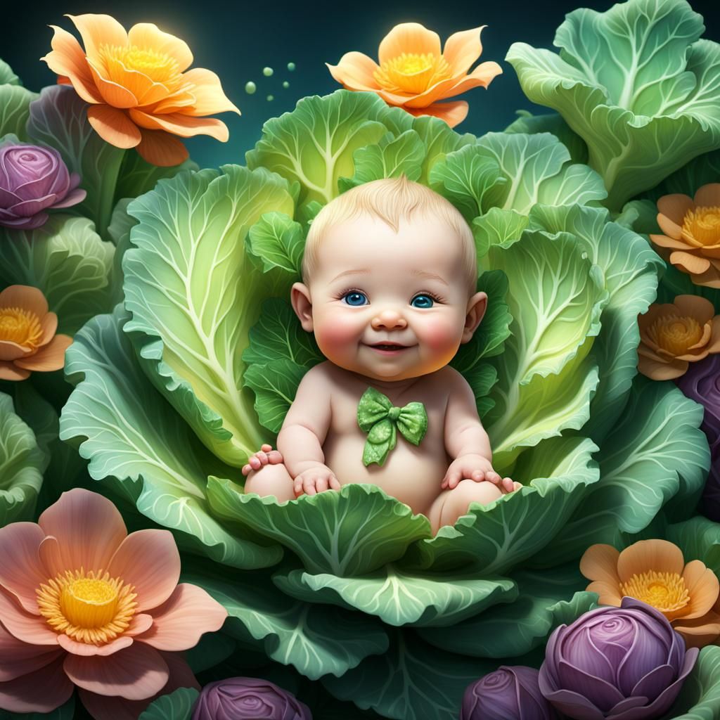 Wee Cabbage Baby