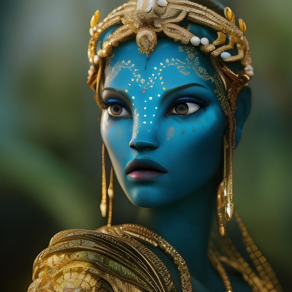 Avatar - Pandora Na'vi Fan Art Girl