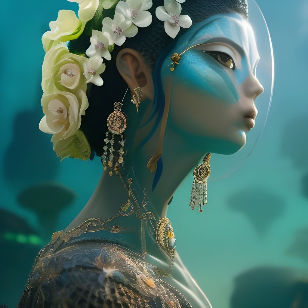 Avatar - Pandora Na'vi Fan Art Girl