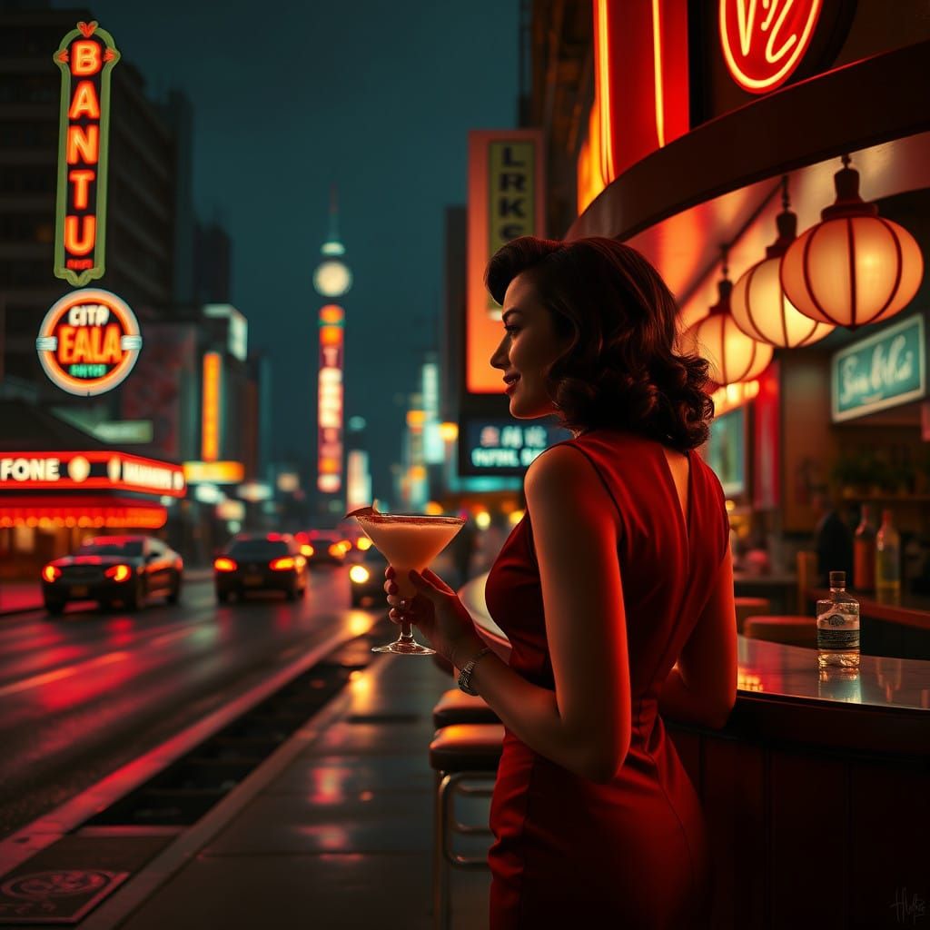 Lost in Thought, Vintage City Night