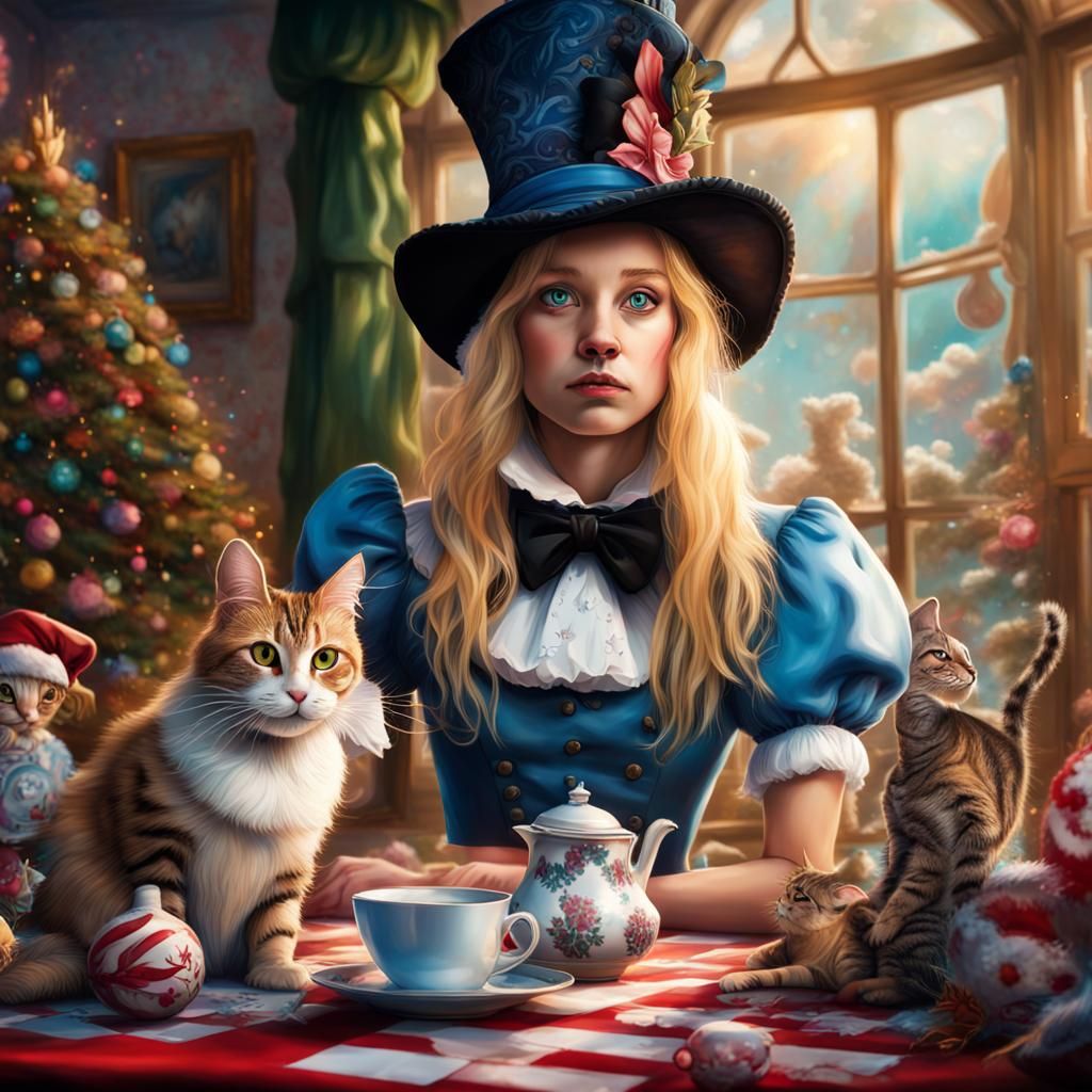 Alice in Wonderland Christmas Vision