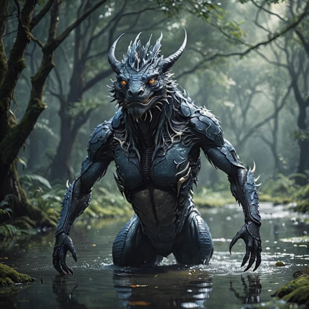 Unique Handsome Creature Portrait