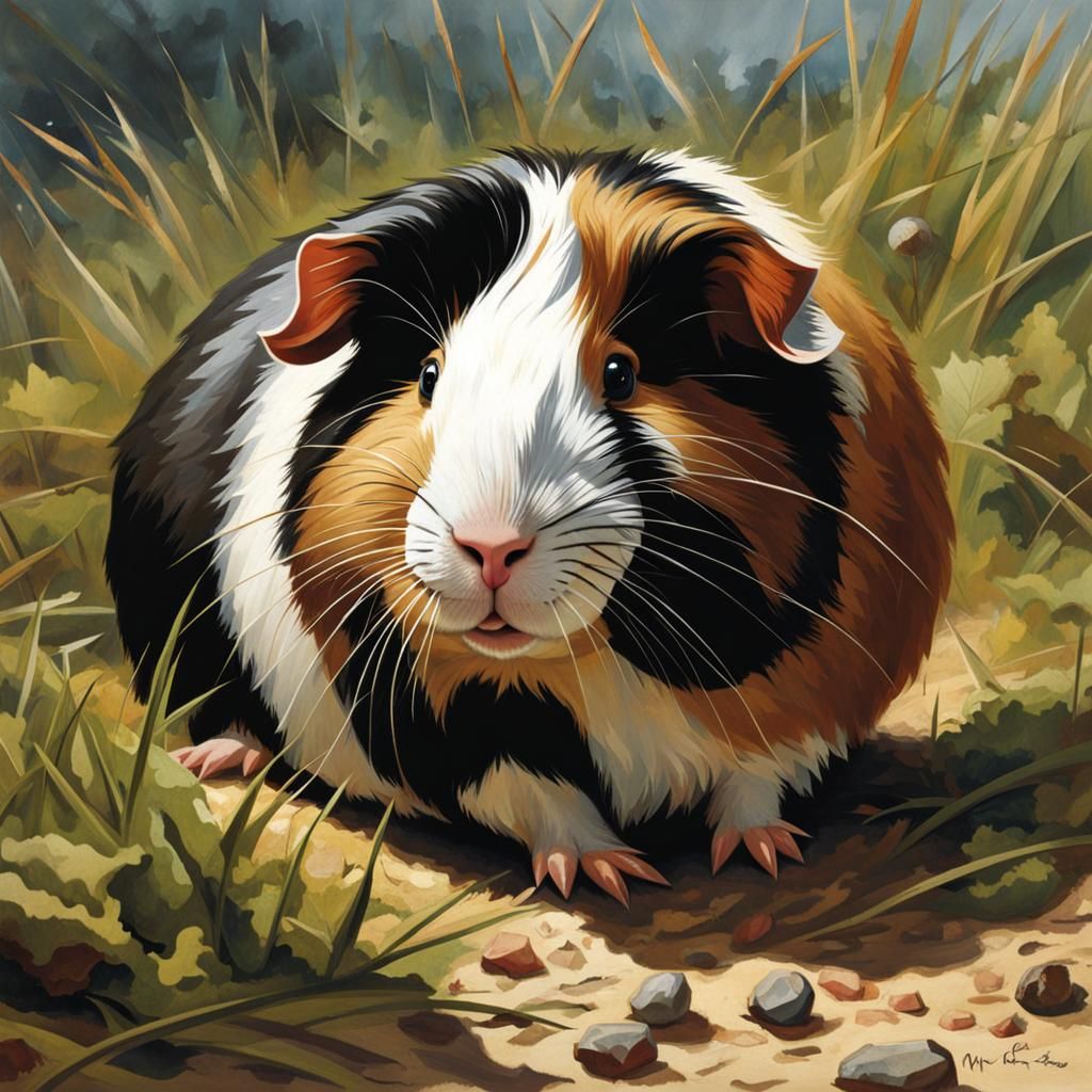 Guinea Pig in D-Day Normandy Storming