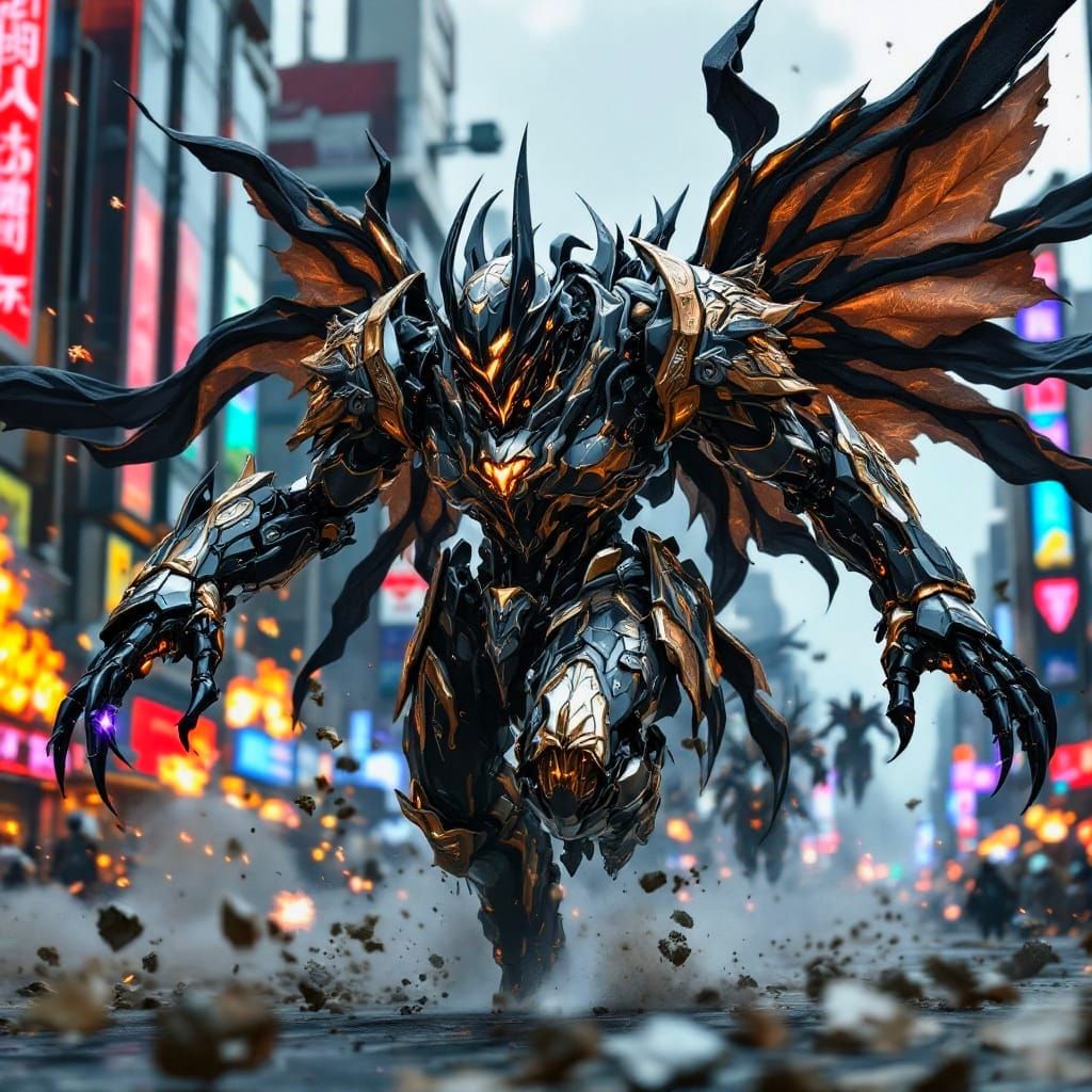 Baroque Chimera Mecha Assault in Neo-Tokyo