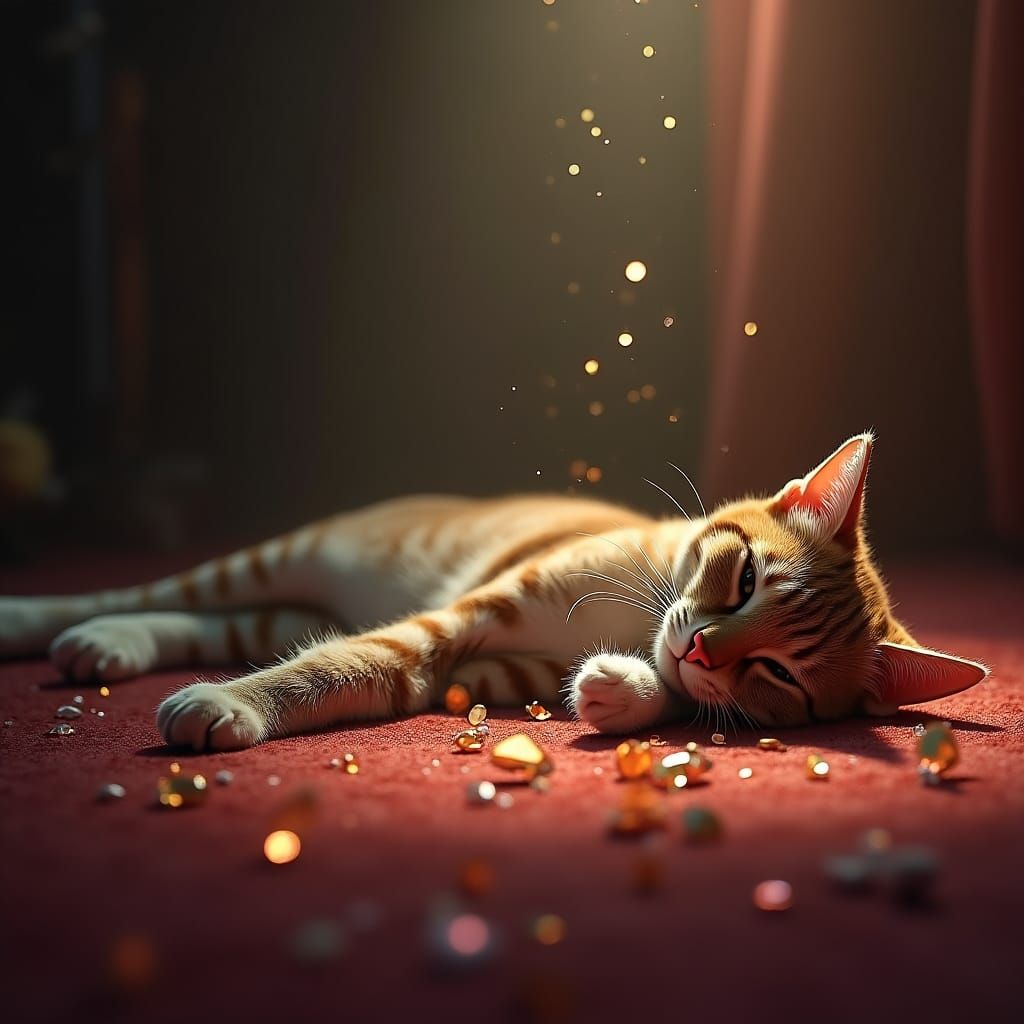 Cat in Diamond Dust: A Velvet Fantasy