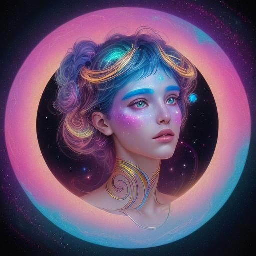 Holographic Venus in Astral Cosmic Illustration