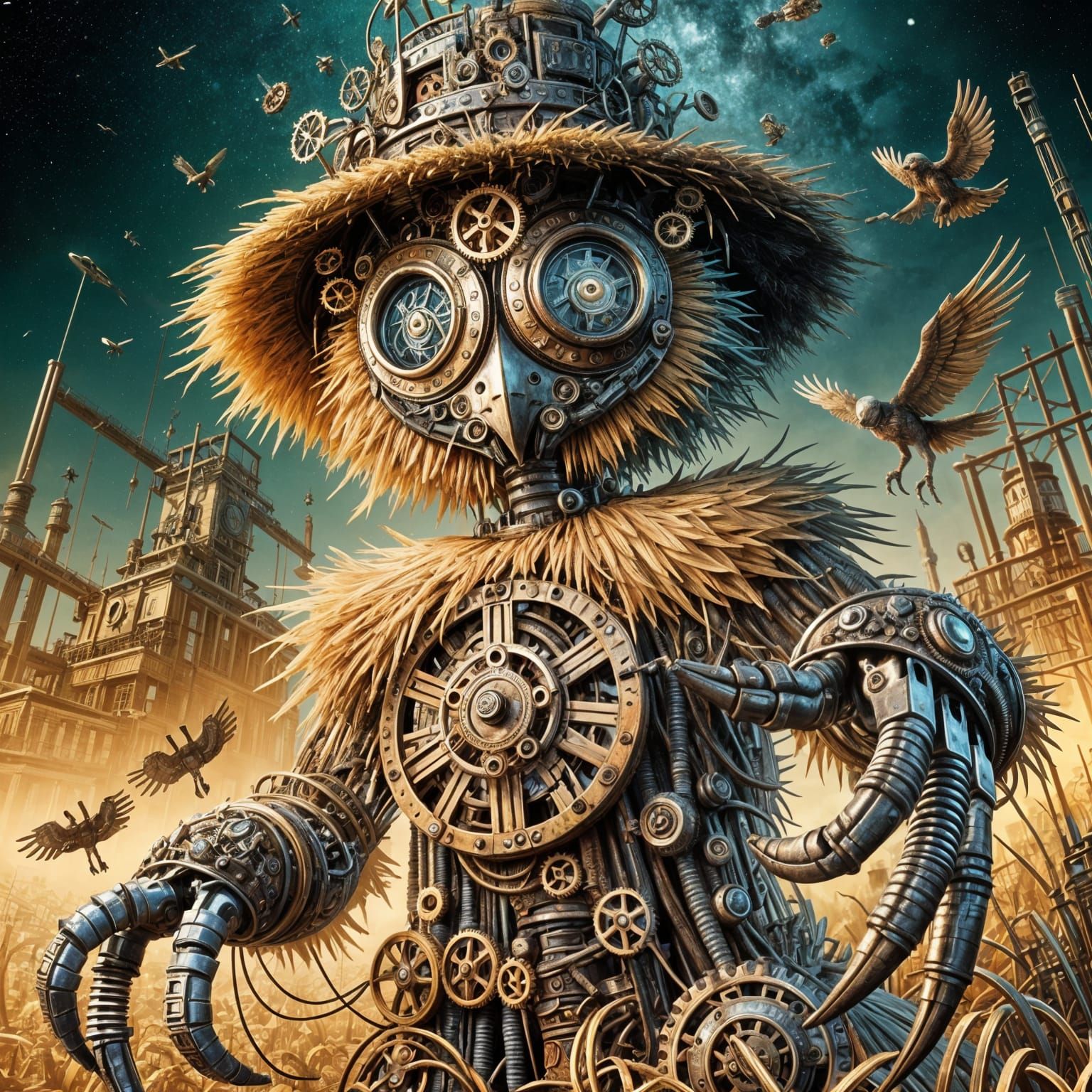 Clockwork Scarecrow