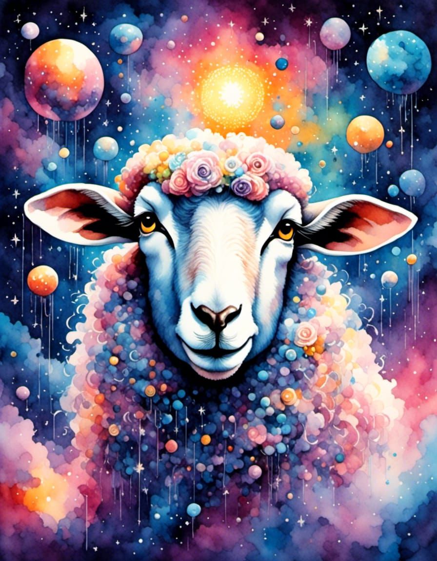 Cosmic Dream Sheep