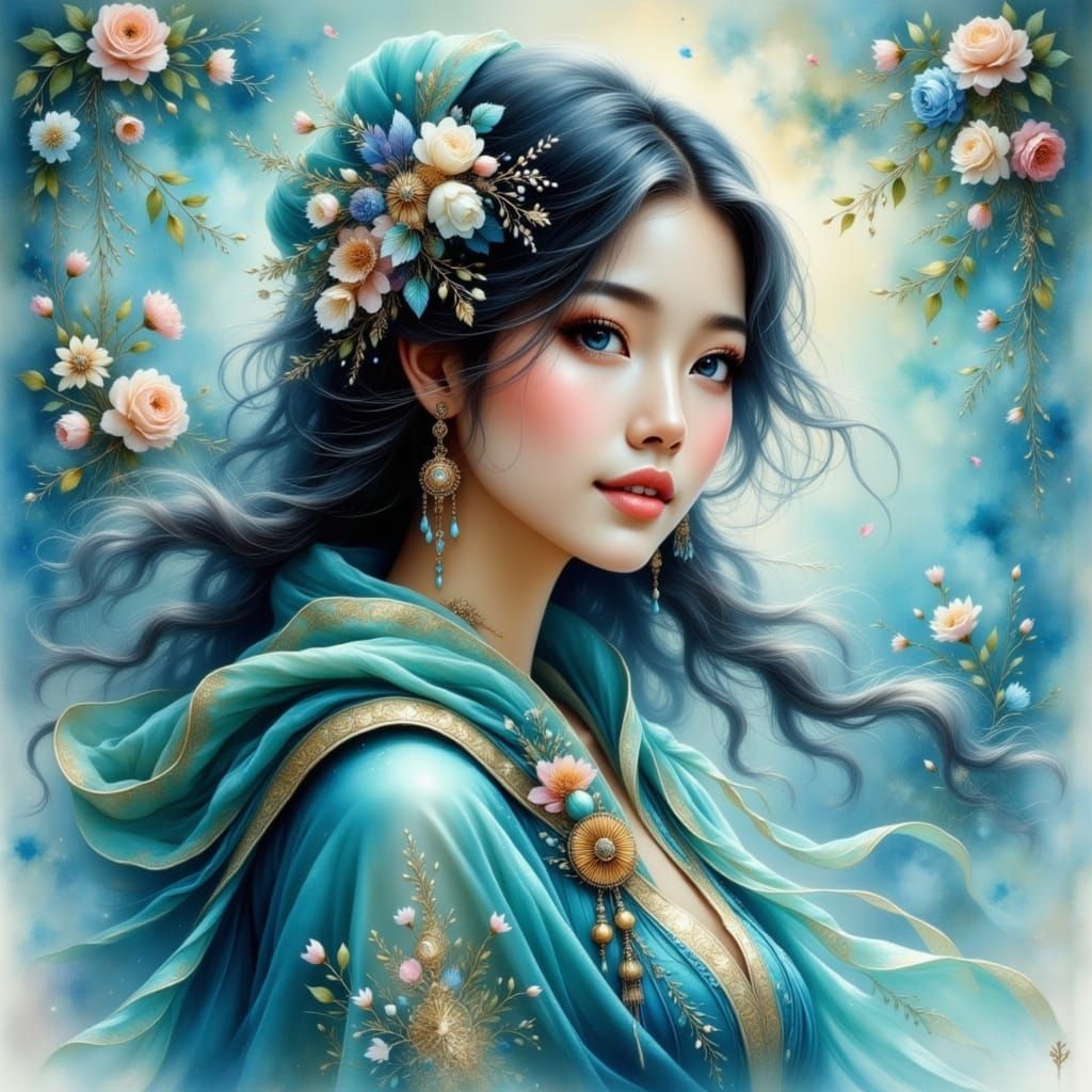 <lora:Beautiful women:0.5> <lora:Etherealisim:1.0> <lora:Lovely Touch:1.0> <lora:EtherealVisionsFlux:1.0> abstract roman...