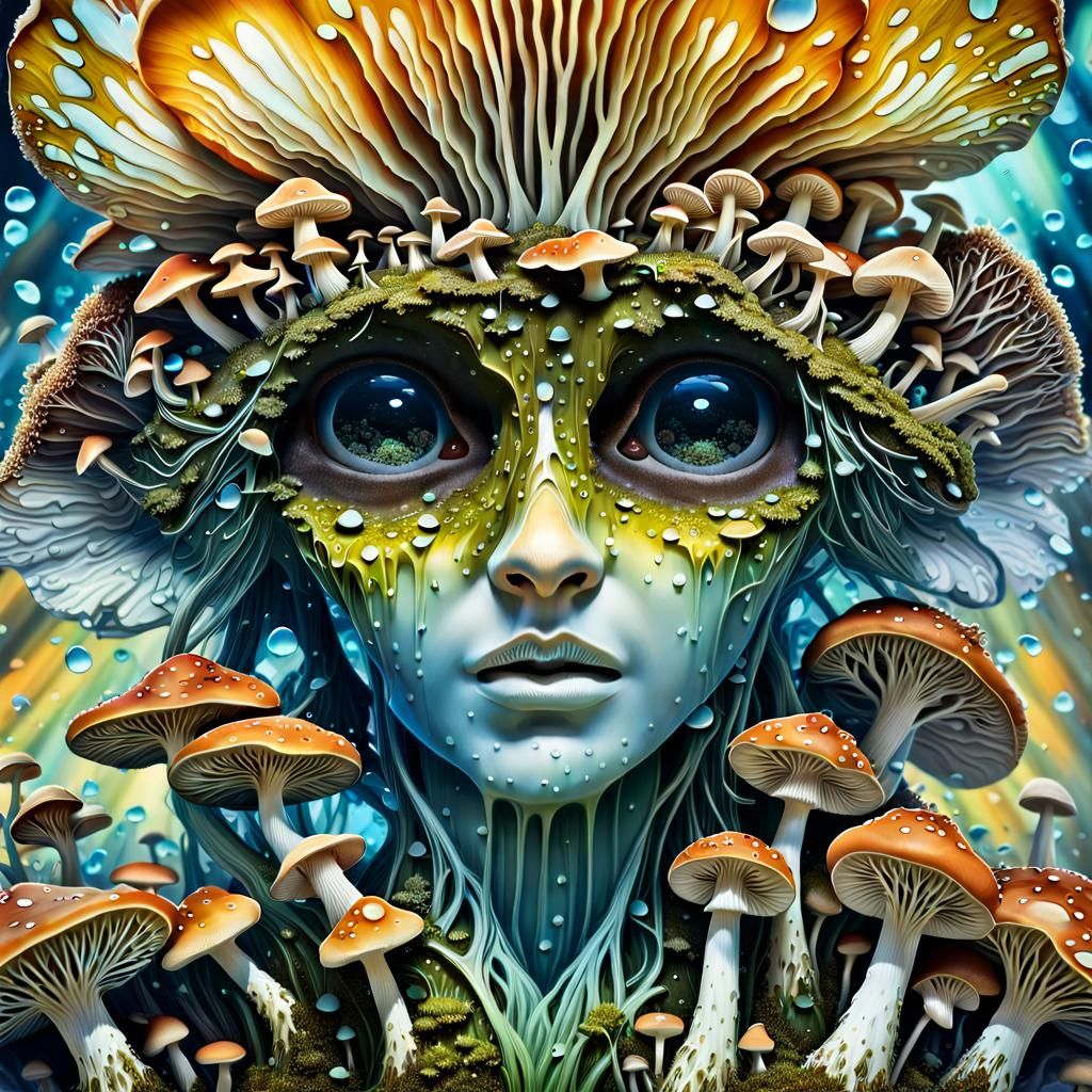 Fungi Girl 11133