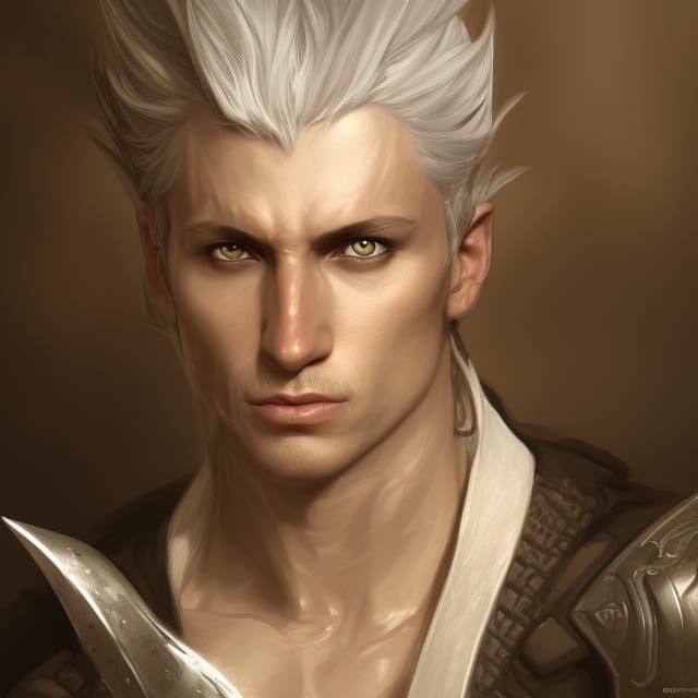 Changeling Rogue Portrait in Hyperdetailed Fantasy Art