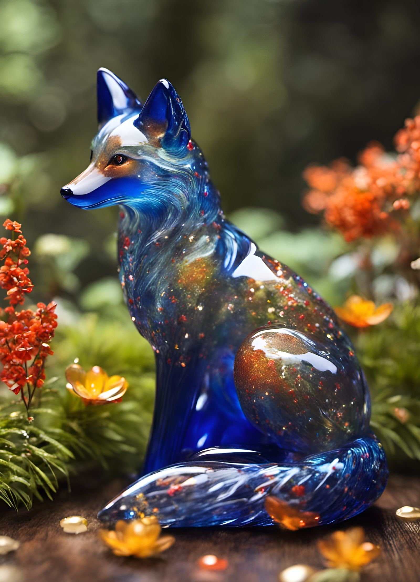 Murano Glass Fox