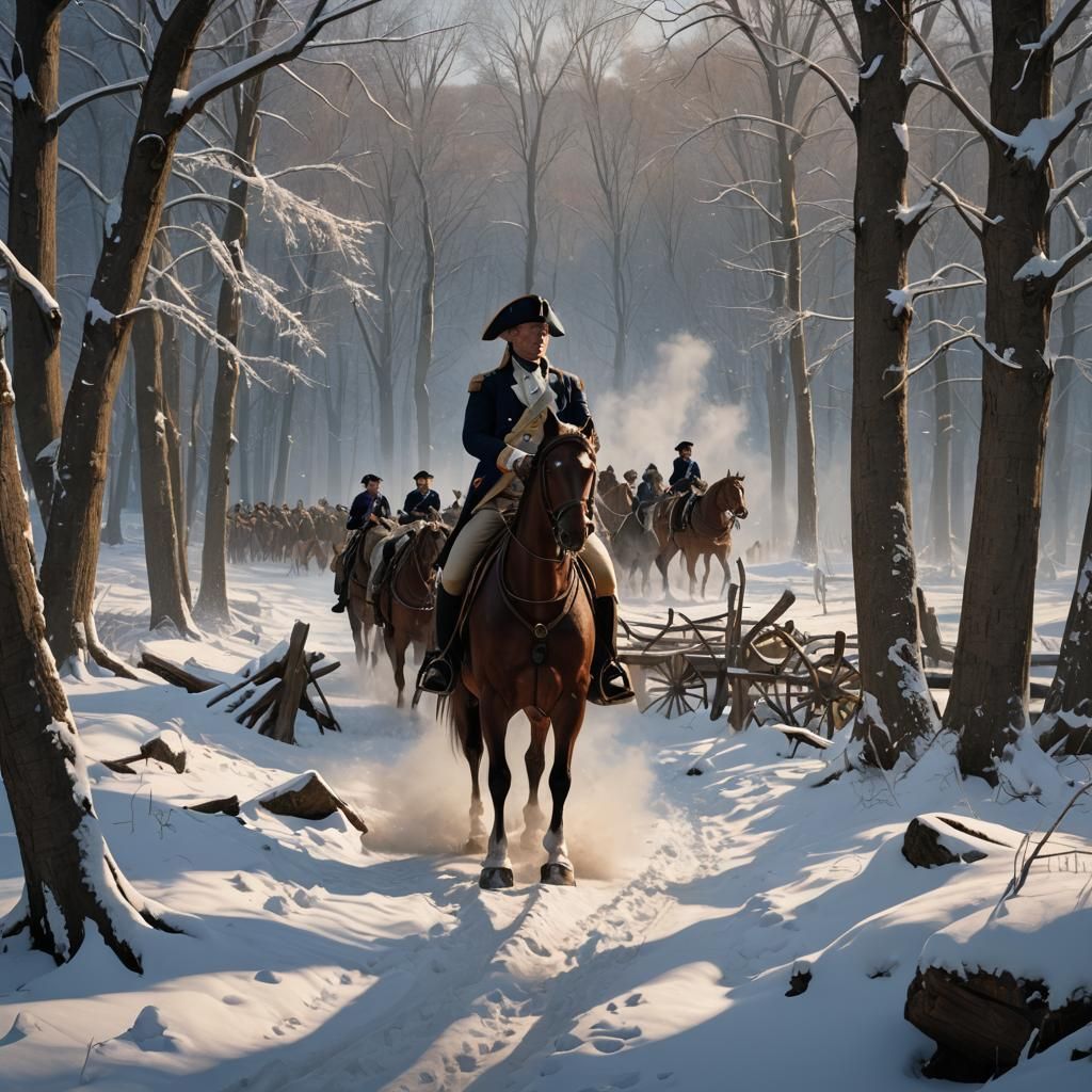 George Washington at Valley Forge: Winter 1777
