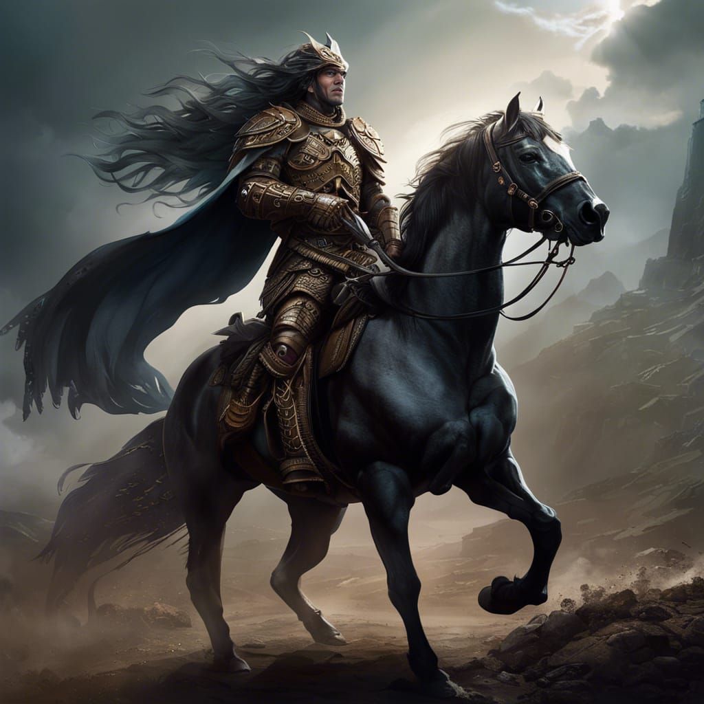 A Centaur, Majestic Half-Human, Half-Horse, Maybe? 2