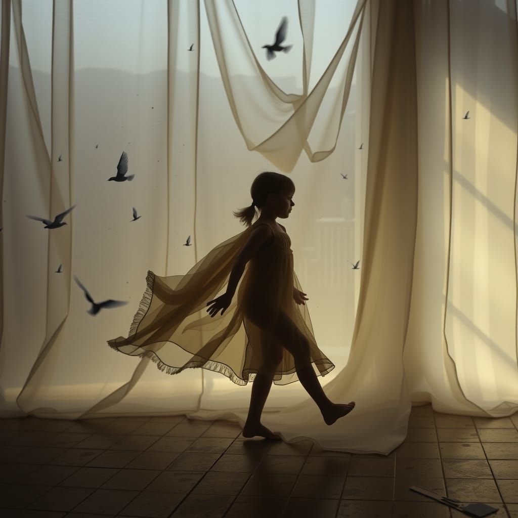 Ethereal Fairy Dance of Fragmented Memories