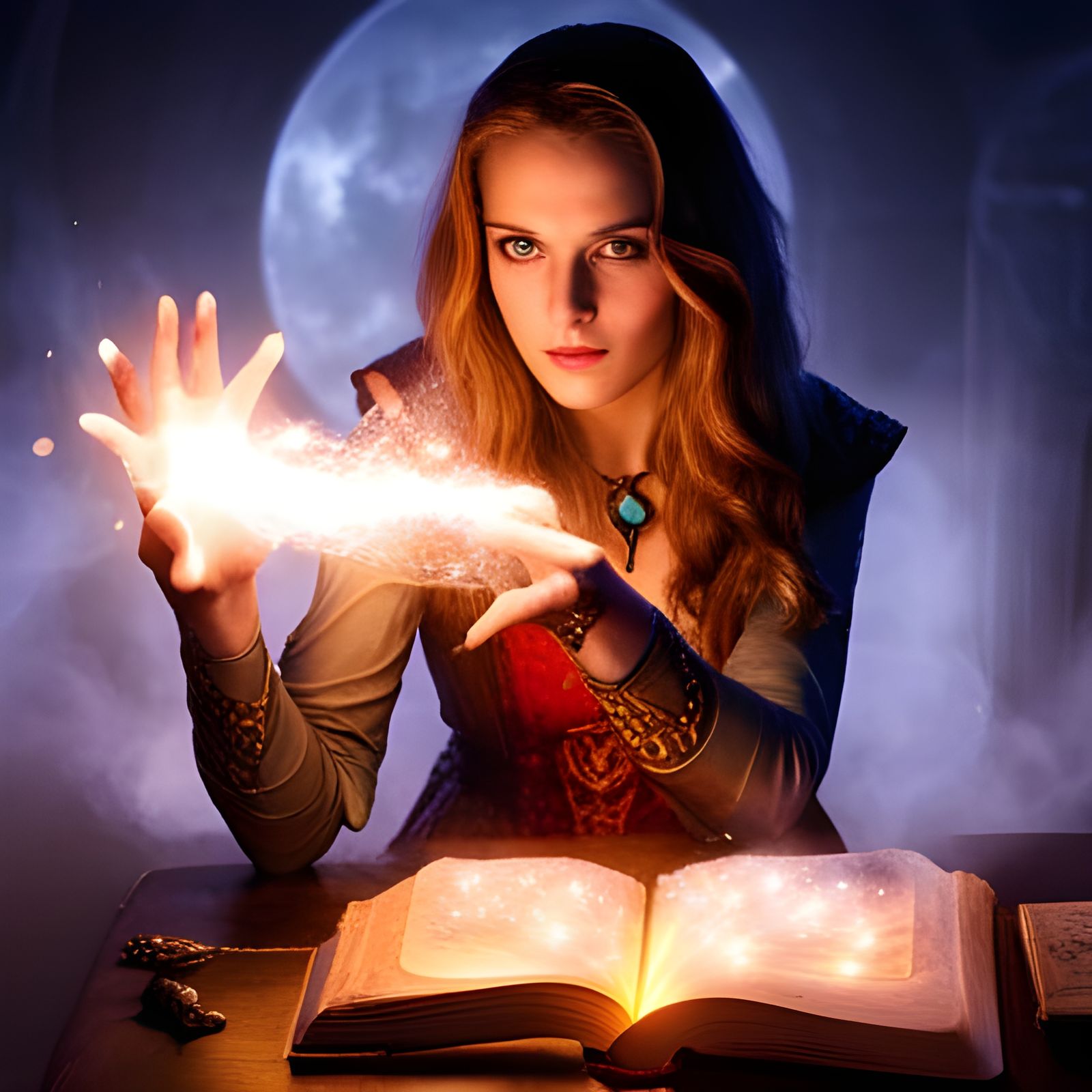 spell book comes to life