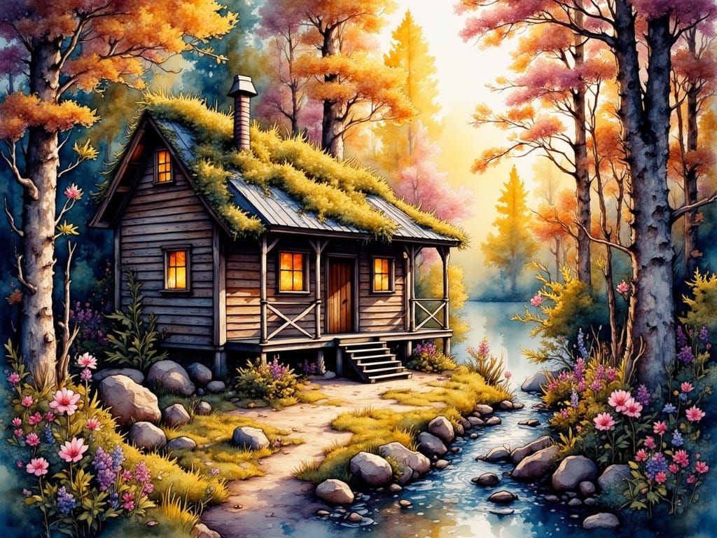 El refugio de la laguna