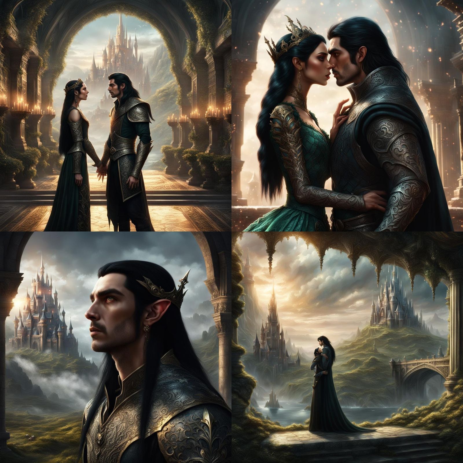 Epic Kiss of an Elf Princess