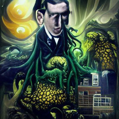 Eldritch Horror Generated by AI: Lovecraft