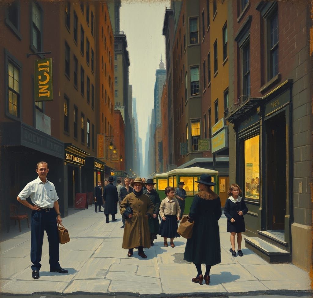 Depression Era Daily Life in New York: Ashcan School