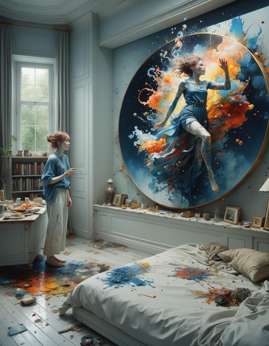 Hyperdetailed Fantasy Art with Vapor Smoke Effects