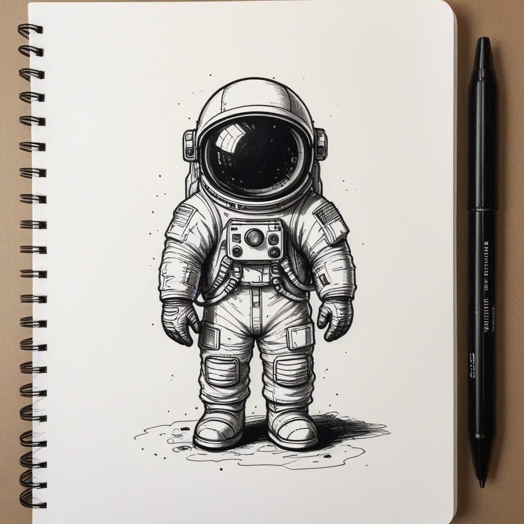 Astronaut sketch!