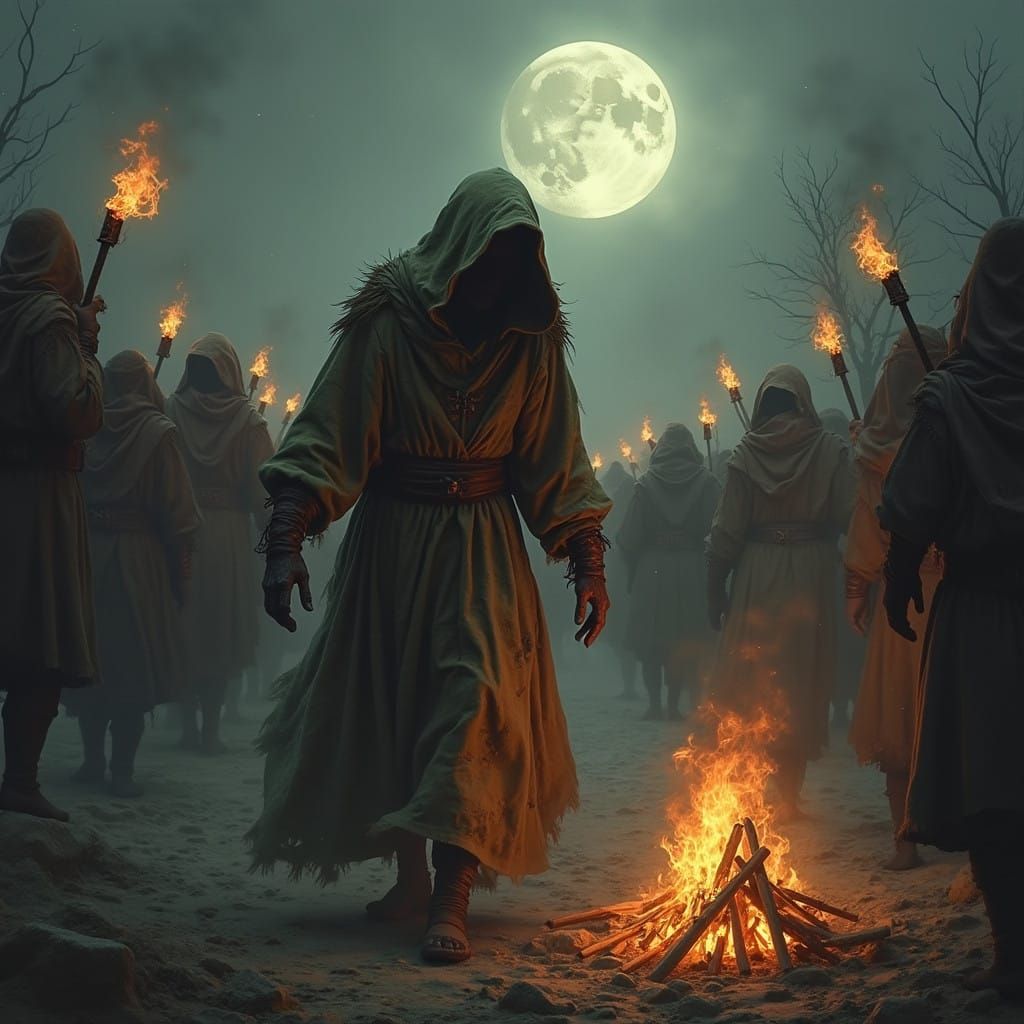 Medieval Scottish Witch Faces Torment and Flames