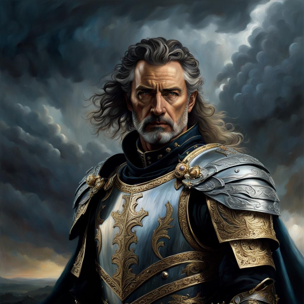 Formal Portrait of a Powerful Storm Keeper