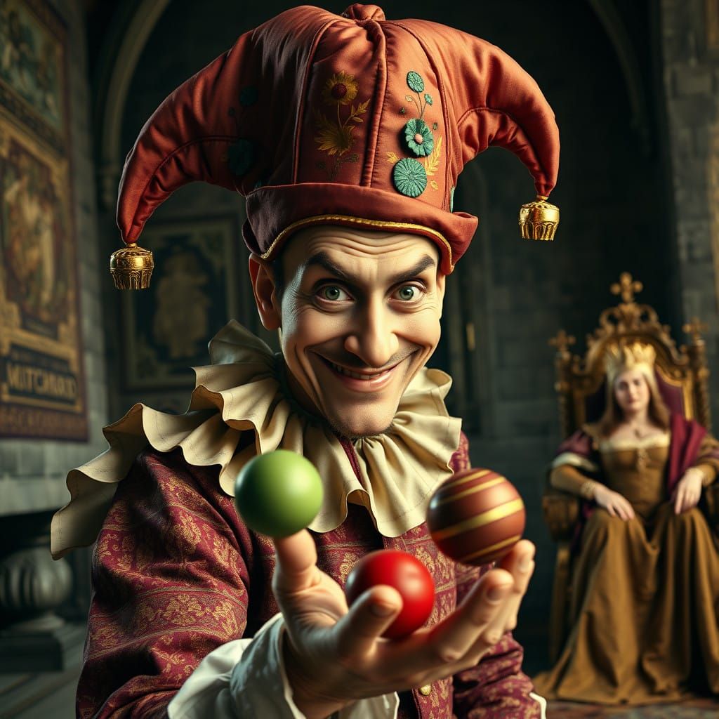 Glad jester