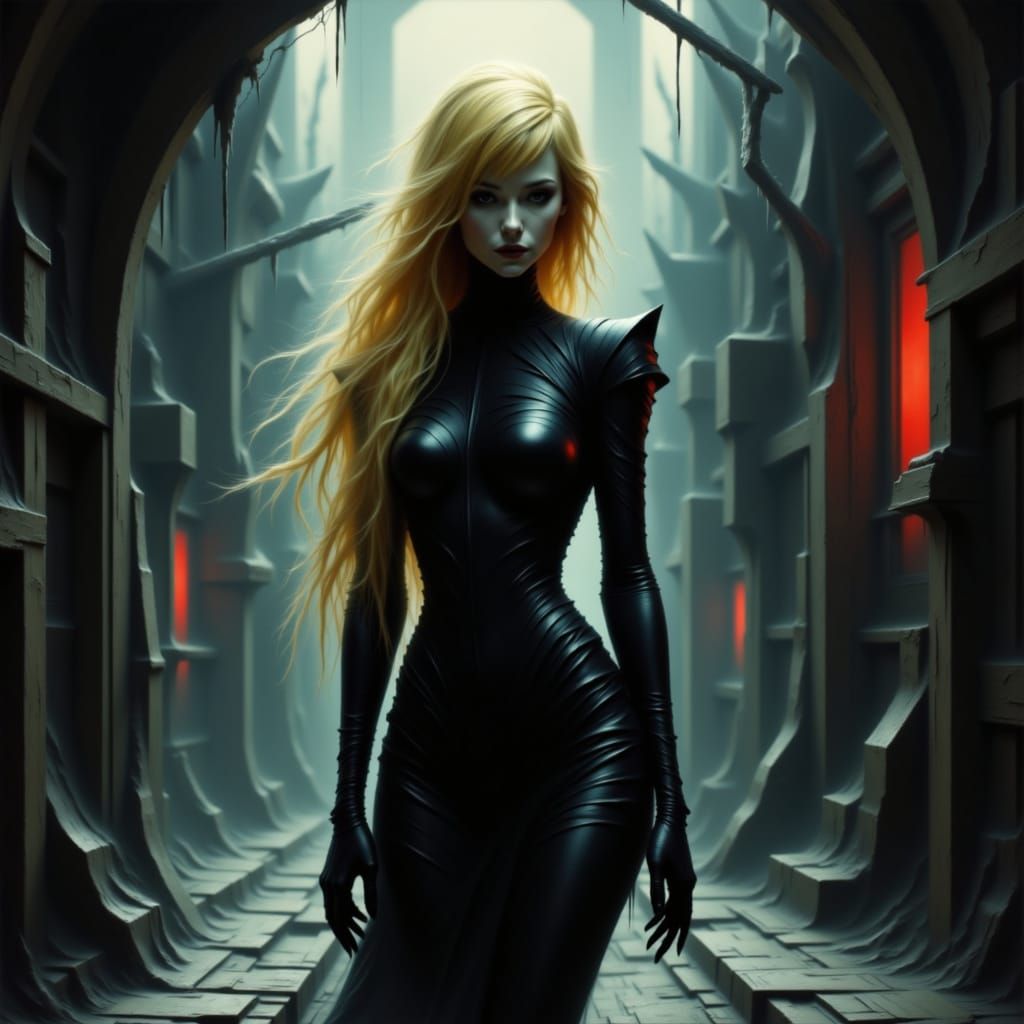 Maria the Robot in Metropolis Underground