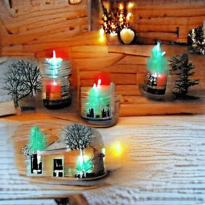 Festive Christmas Tree with Colorful Ornaments