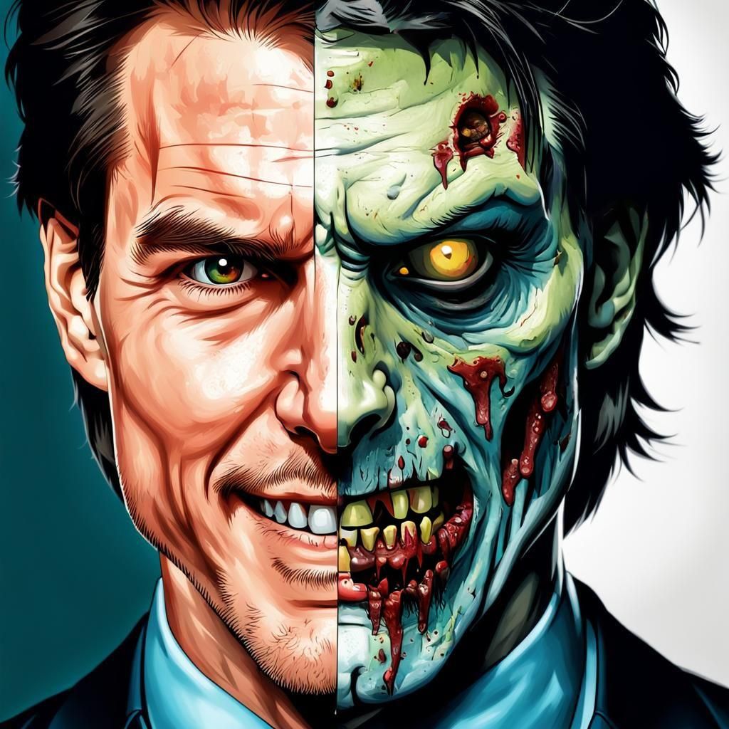 Image of a Half Zombie