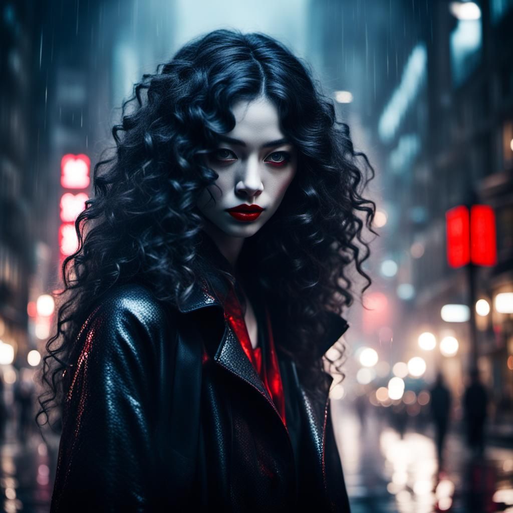 Mysterious Assassin in Foggy Hibiya Street