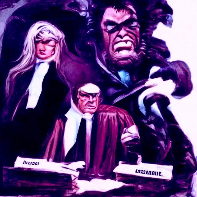 Dramatic Courtroom Scene: Case Dismissed