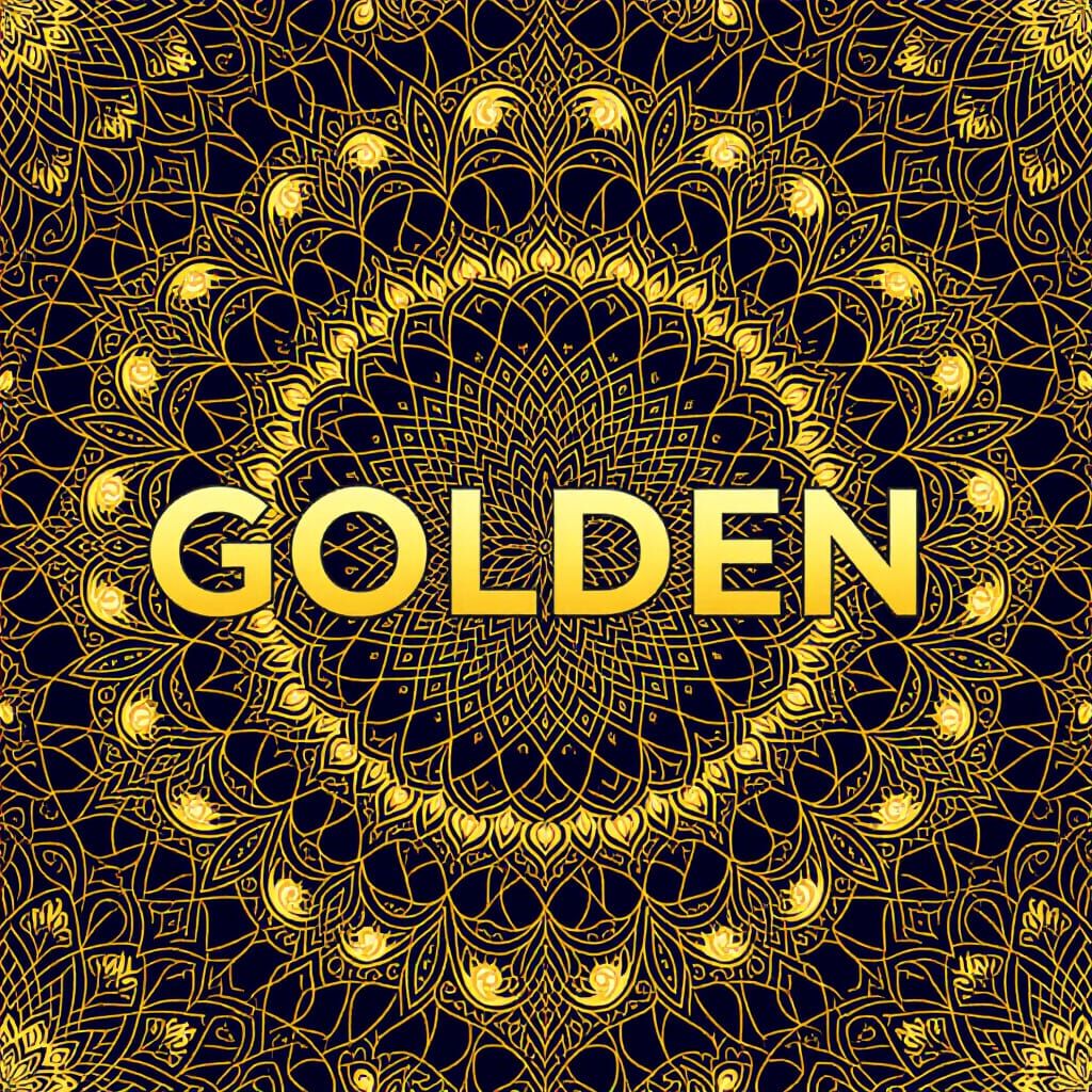 Monochromatic Golden Field of Light