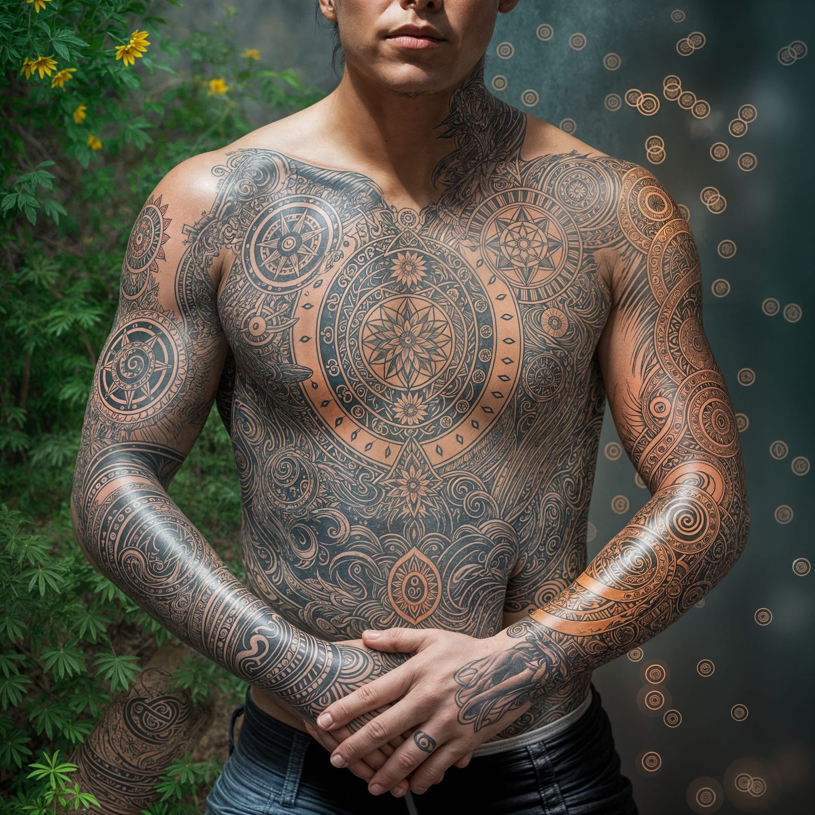 Emotional Circle of Life Tattoo Art