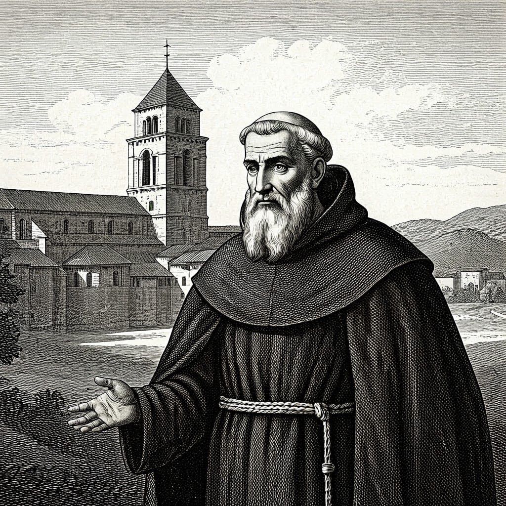 Saint Berengar of Saint-Papoul at the Monastery