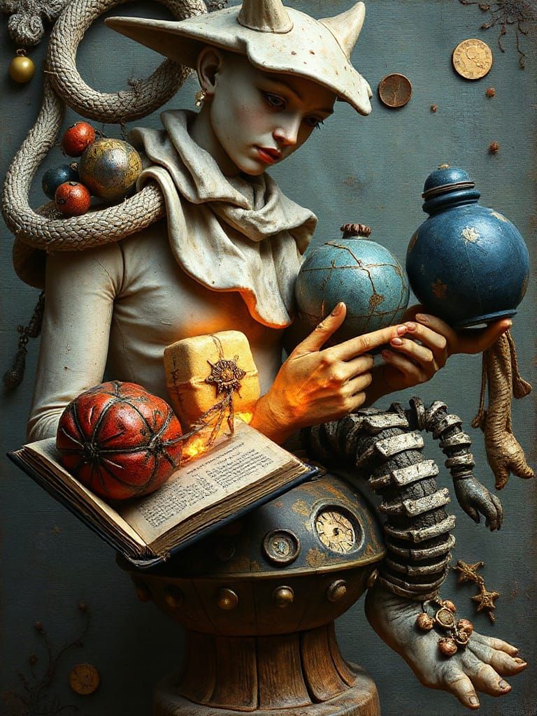 Whimsical Fistful: Detailed Outsider Art