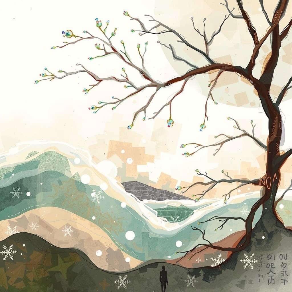 Futuristic Shadows in Neon Hues