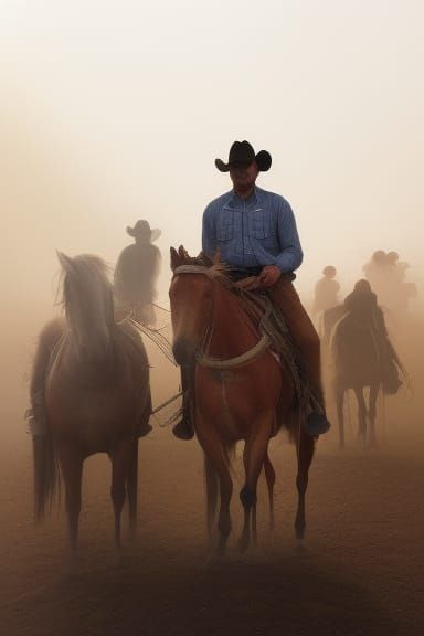 AI Generated Cowboys
