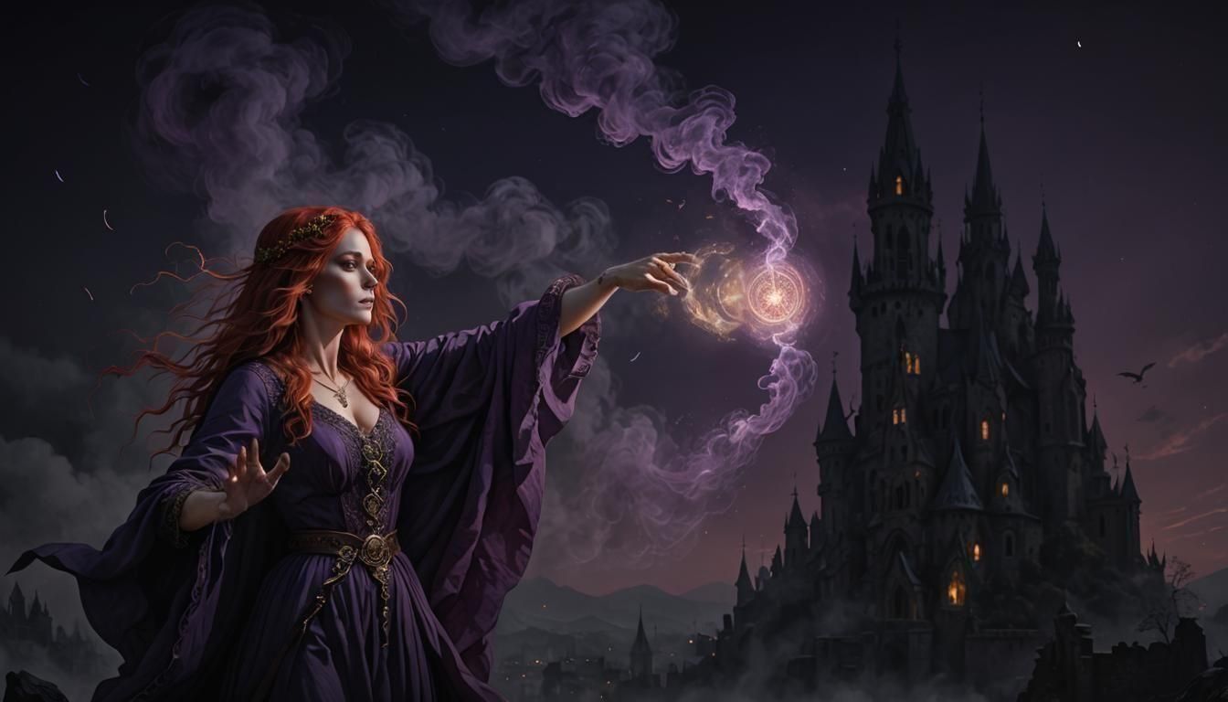 With Knot of One the Spell's Begun