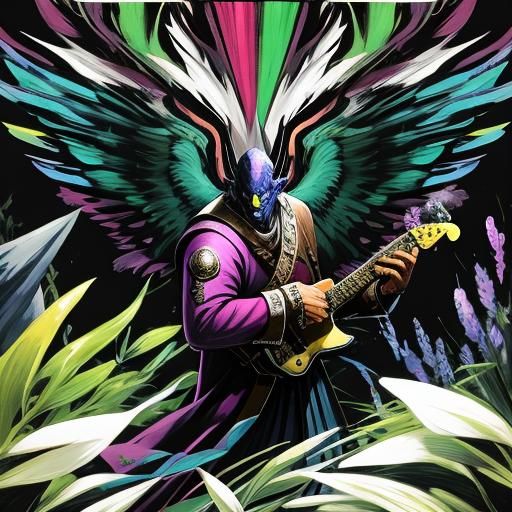 Simple AI Image of Abstract Beauty