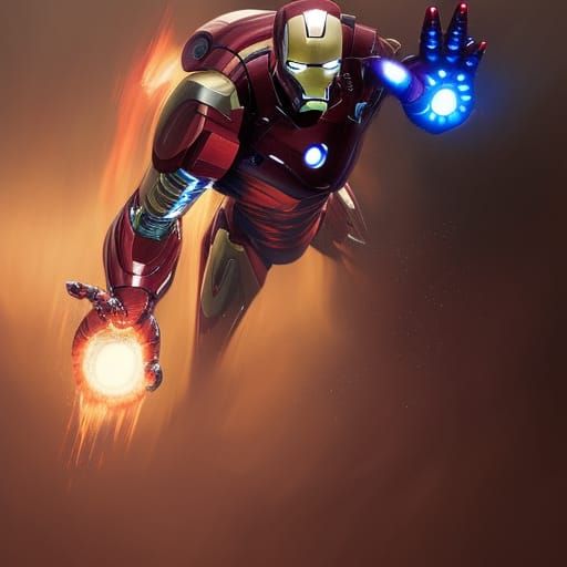 Evil version of Iron Man
