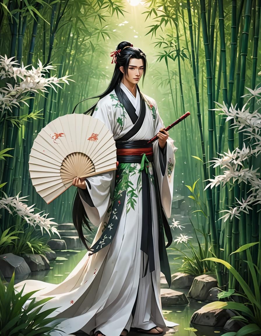 Traditional Chinese Man