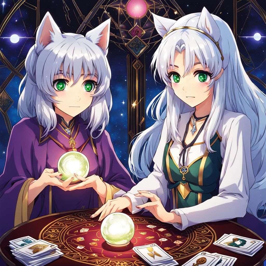 Psychic Wolfie and Skyla Xavier
