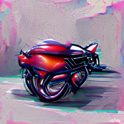 AI Generated Motorcycle Image