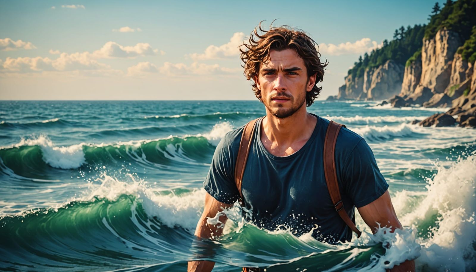 Violent Sea and Heroes on Shore - DSLR Photography