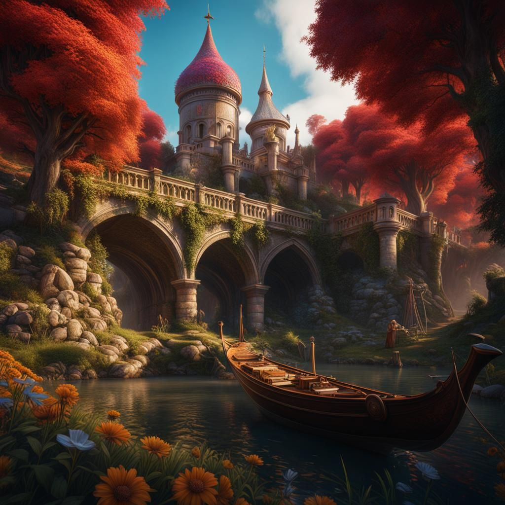 Rabbit in Hat: Fantasy Concept Art