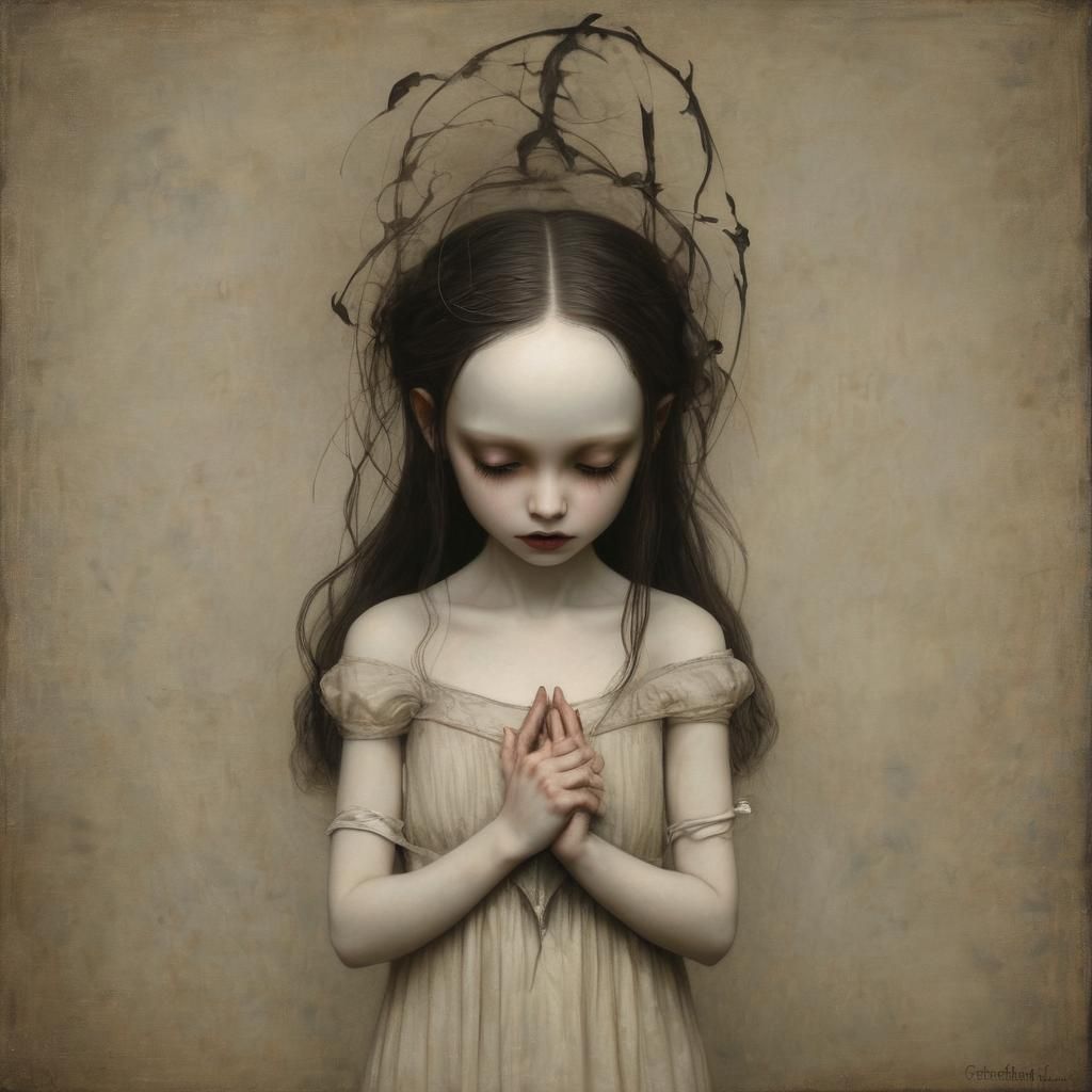 Grimdark Fantasy Art Inspired by Gothic Masters