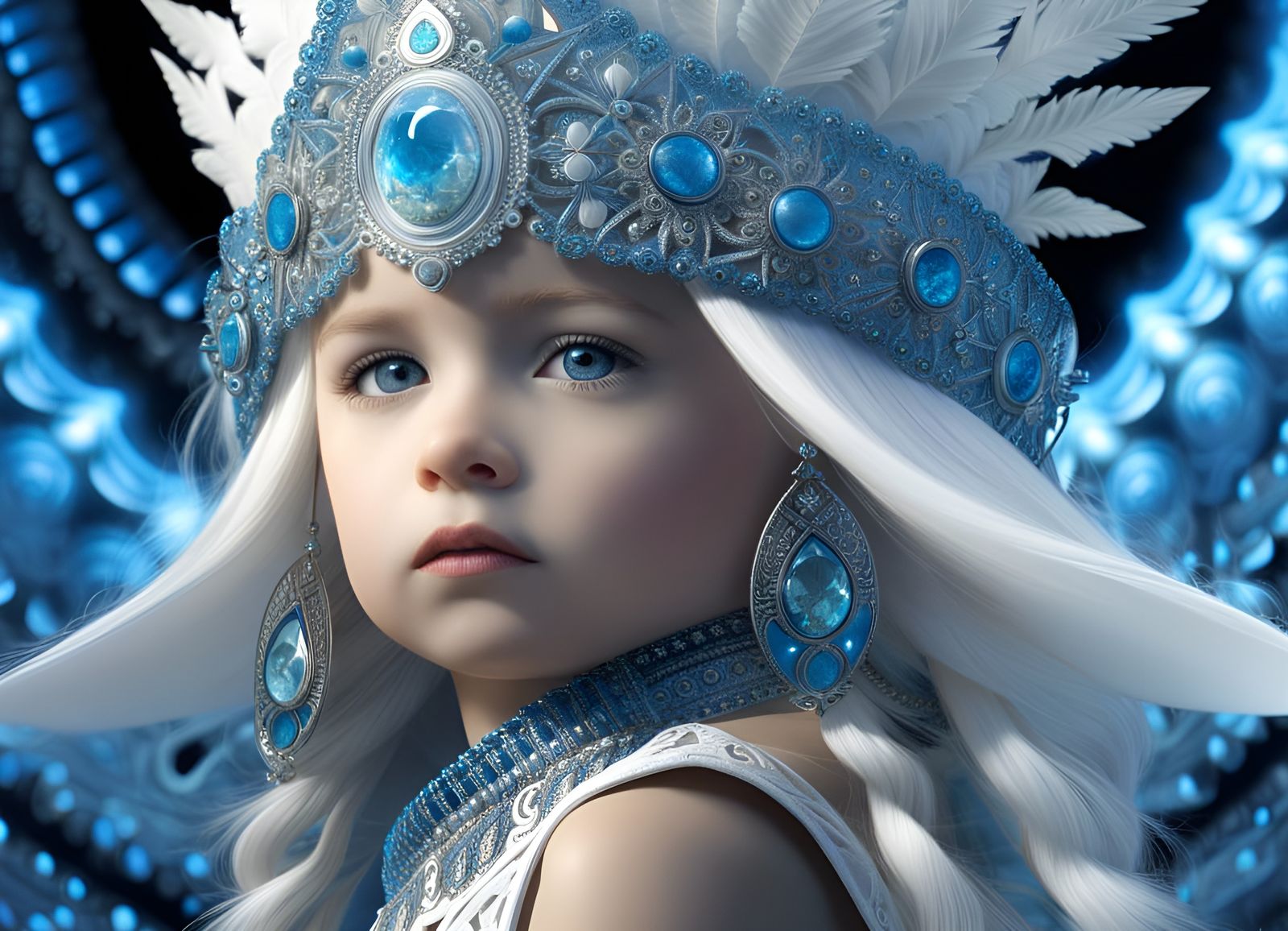 Blue the heir of Zeus.